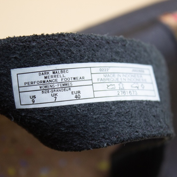 Merrell Napa Valley Slide Sandals Dark Malbec Women's Size 9 - Picture 7 of 8